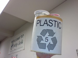 recycle 5 bucket