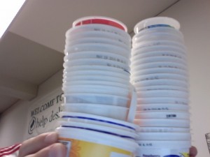 recycle 5 containers