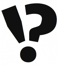 exclamation question mark
